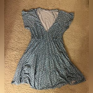 Urban Outfitters Blue Floral Dress